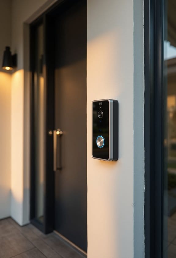 communicating doorbell camera usage