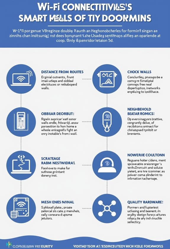 ensure strong wi fi connection