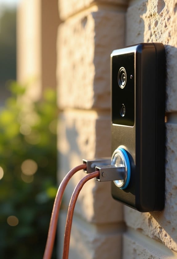 extend doorbell wires properly