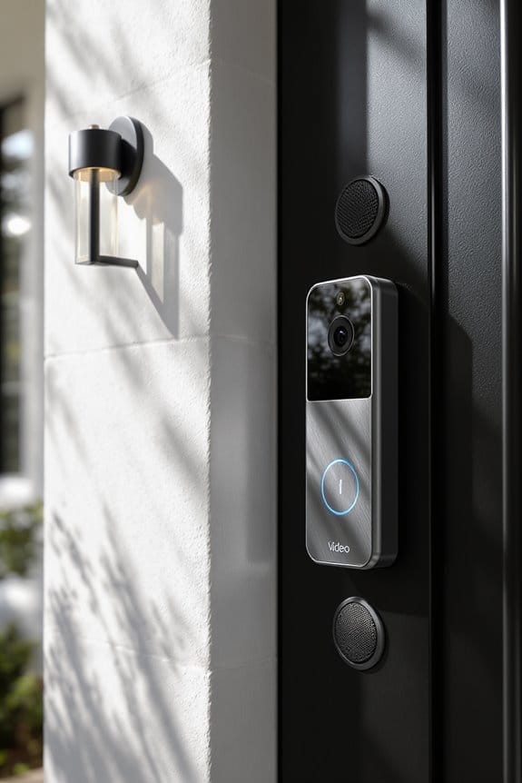 impressive audio doorbell speakers