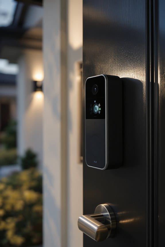 peaceful home doorbell features