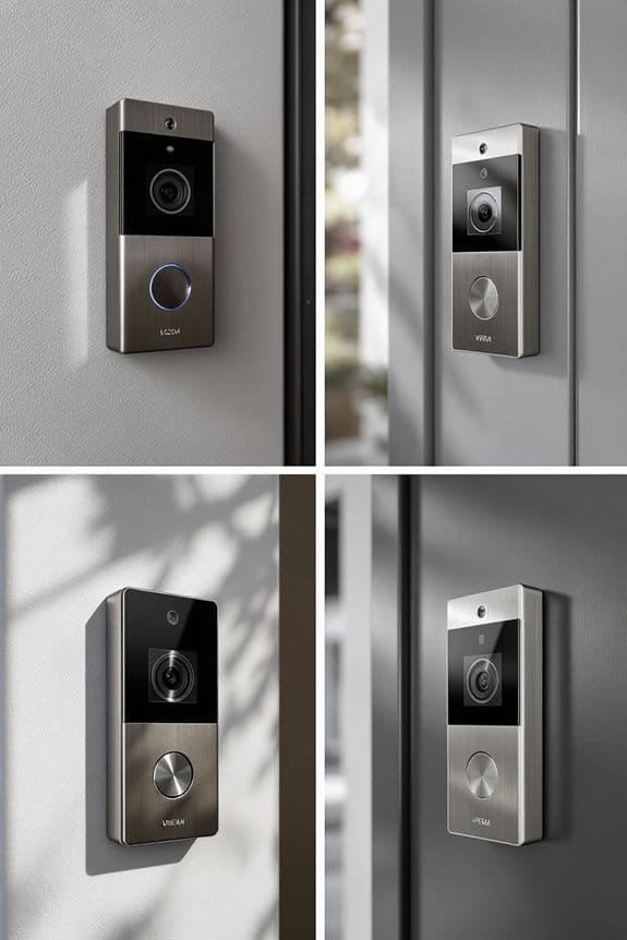 recessed doorbells for elegance