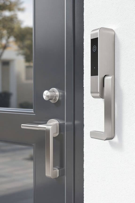 satin nickel doorbell options