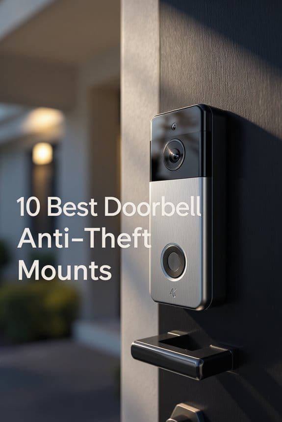 secure doorbell mount options