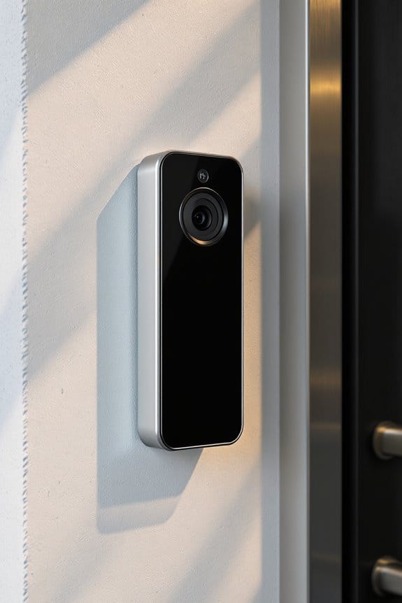 stylish stucco doorbell mounts