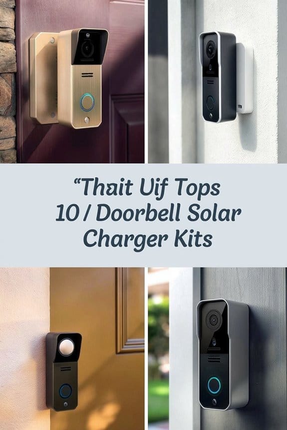 top solar doorbell chargers